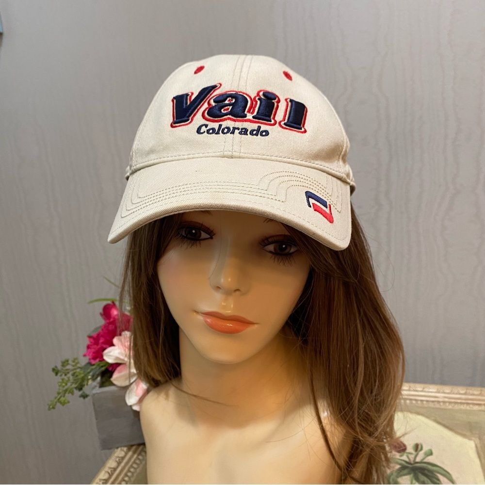Vintage The Game Vail Colorado Adjustable Cap Hat Embroidered OSFM Unisex - Picture 1 of 15